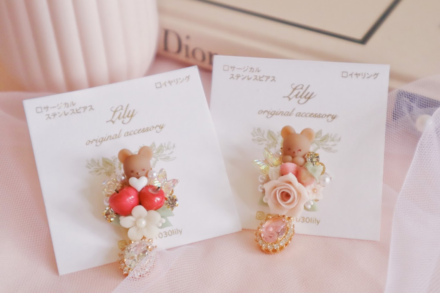 日本手工 | LILY小熊可愛造型戒指