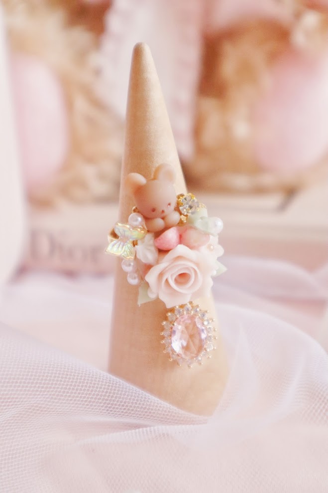 日本手工 | LILY小熊可愛造型戒指