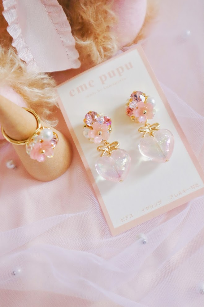 日本手工 |EMEPUPU 華麗風耳環