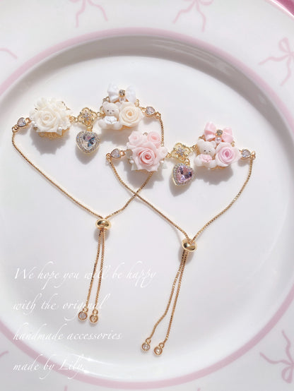 日本手工-Lily人氣可愛小熊手鏈