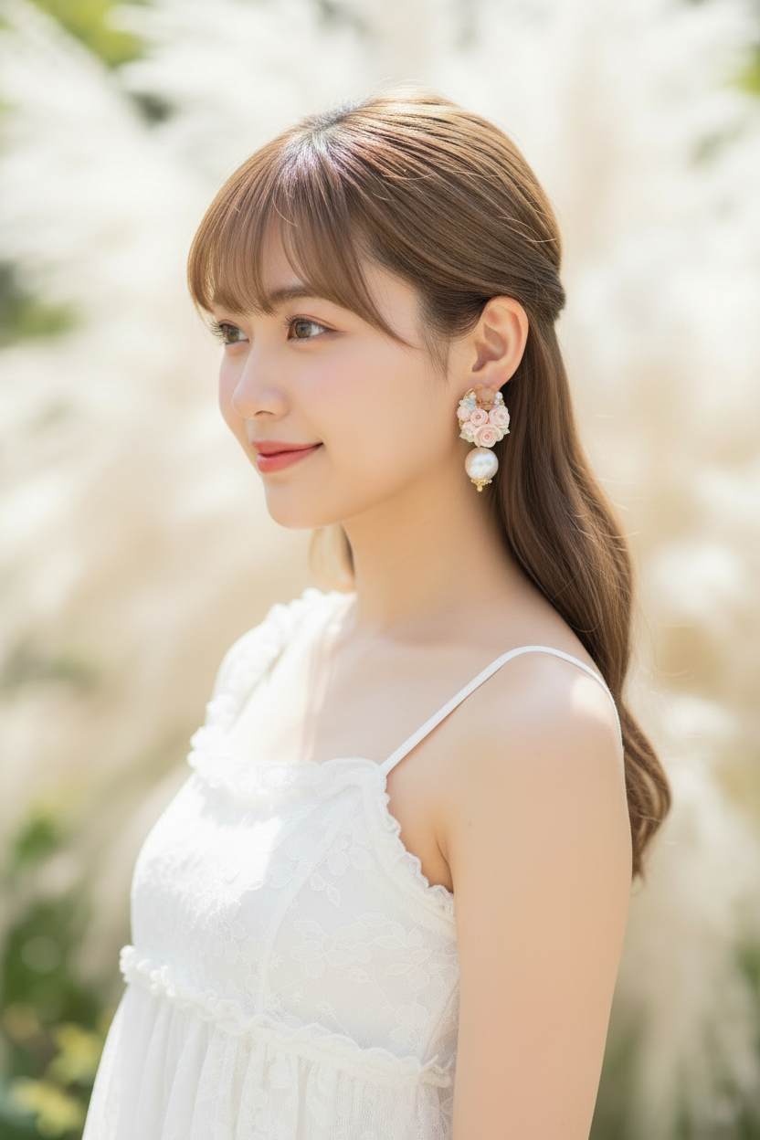 Princess Lady - 夏日耳環特寫（無星星）