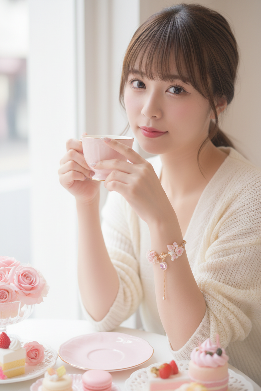 Princess Lady 甜品店手鏈廣告圖