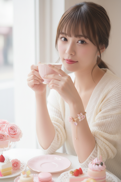 Princess Lady 甜品店手鏈廣告圖