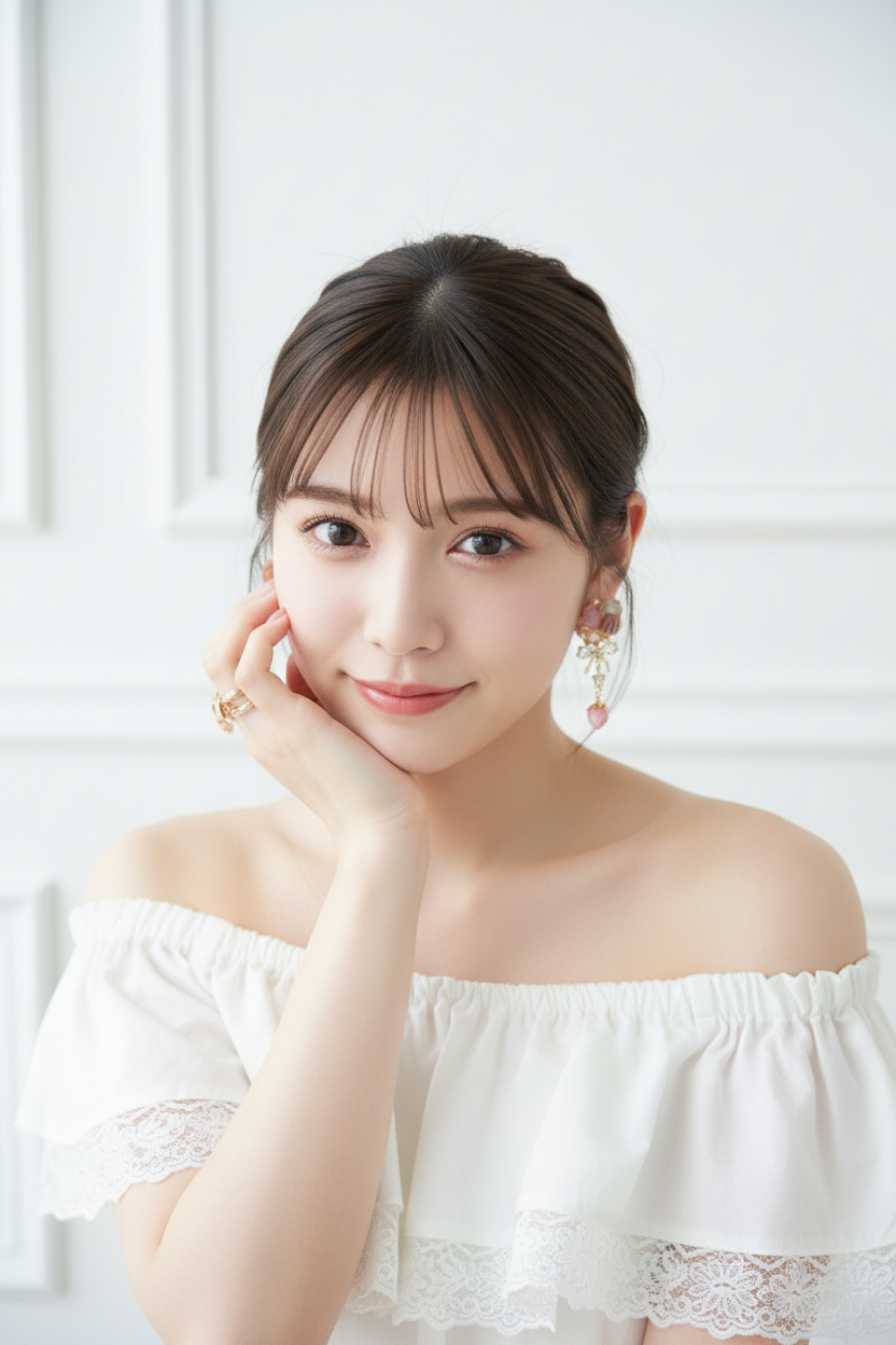 Princess Lady 自然清透妝容廣告圖